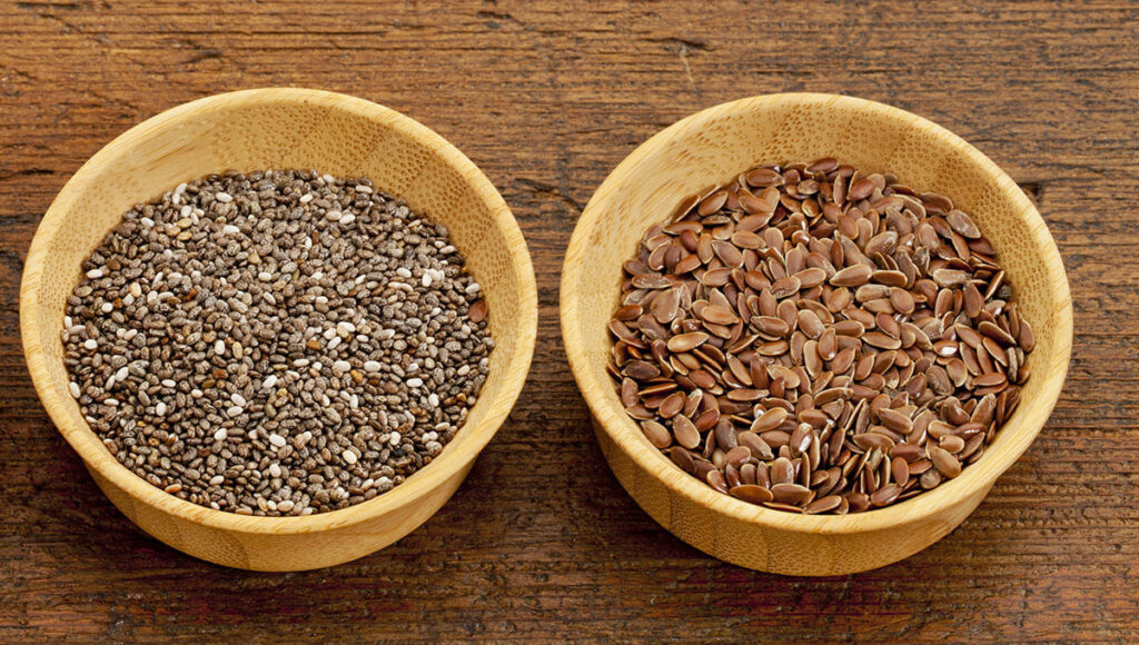 Chia Seeds vs. Flax Seeds