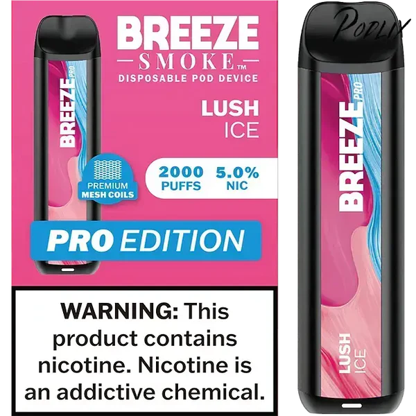 Breeze Disposable Vape: A Flavorful Adventure with Podlix’s Offerings